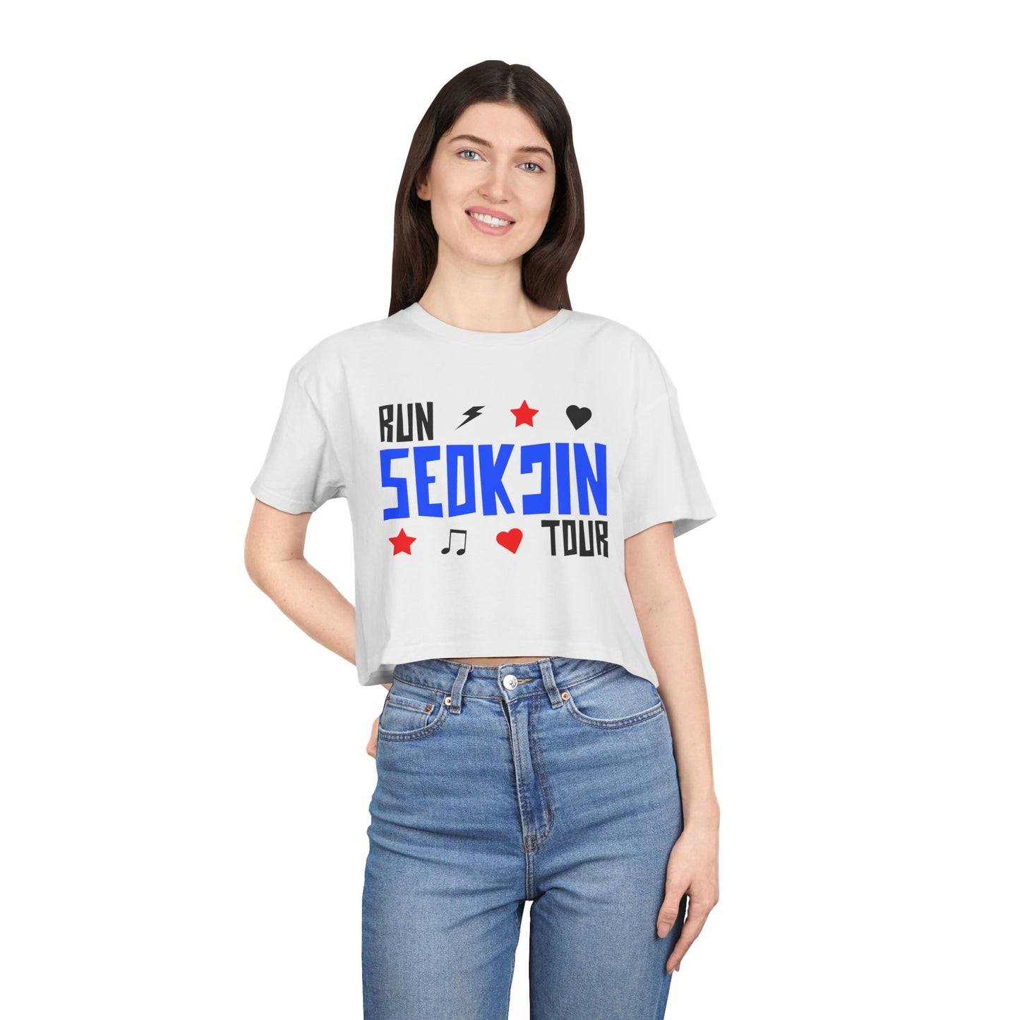 Run Seokjin Tour Crop Tee