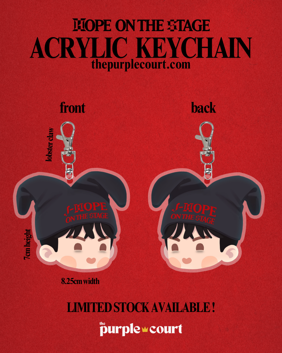 j-hope Hope On The Stage Keychain