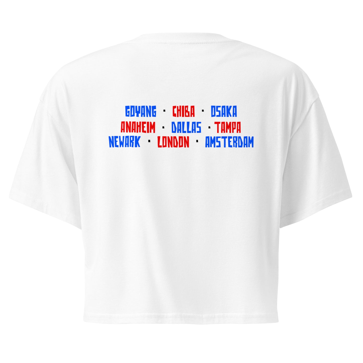 Run Seokjin Tour Crop Tee