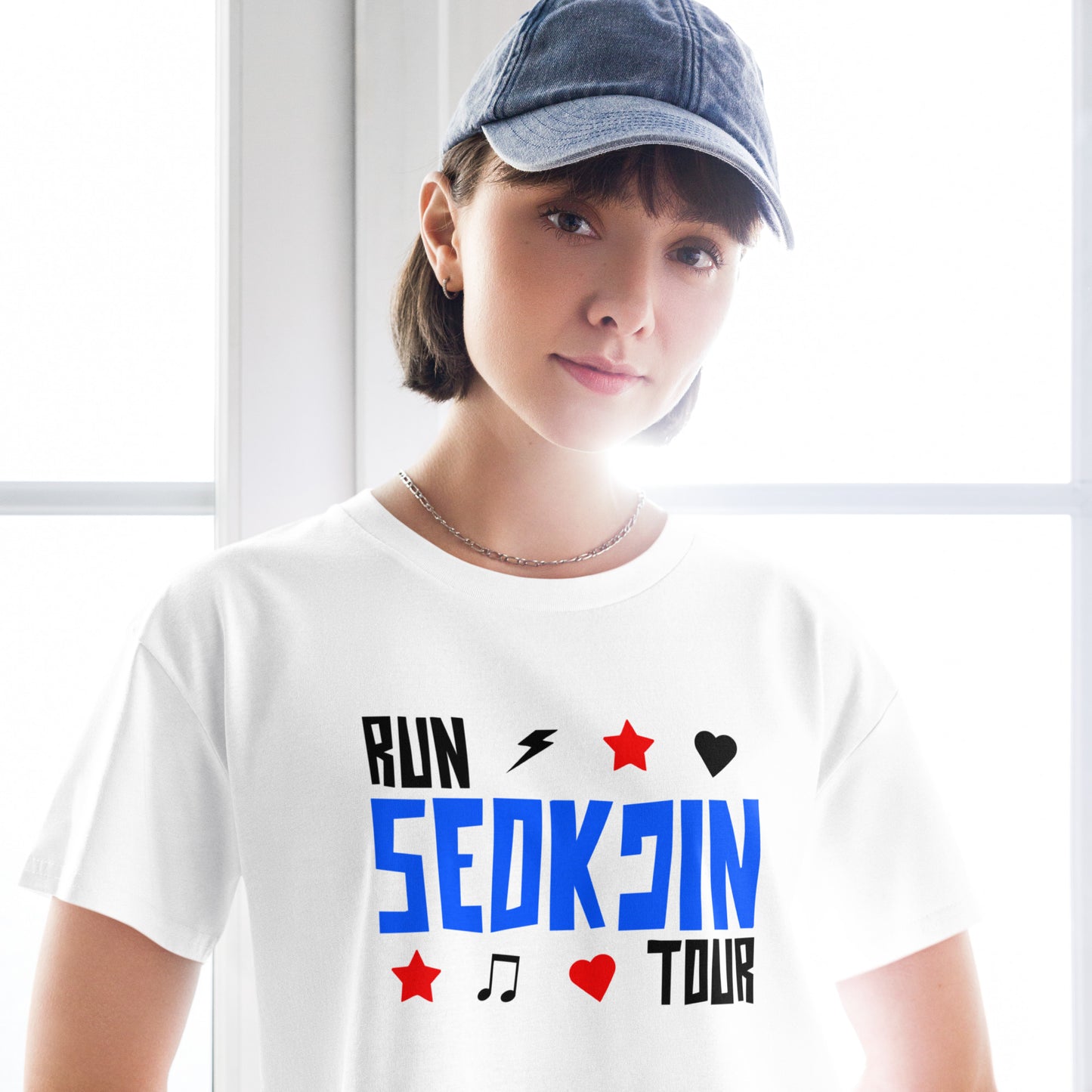 Run Seokjin Tour Crop Tee