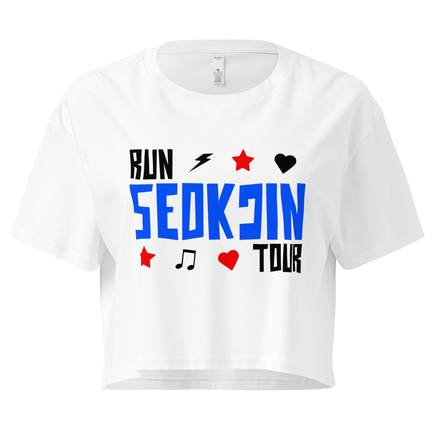 Run Seokjin Tour Crop Tee