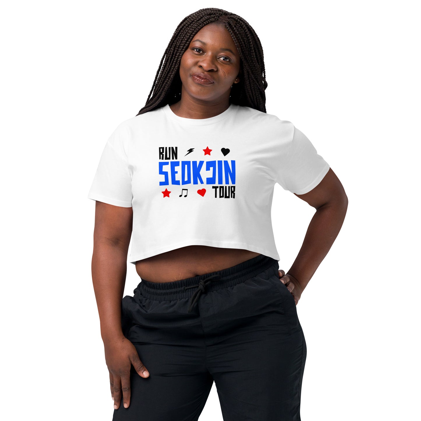 Run Seokjin Tour Crop Tee