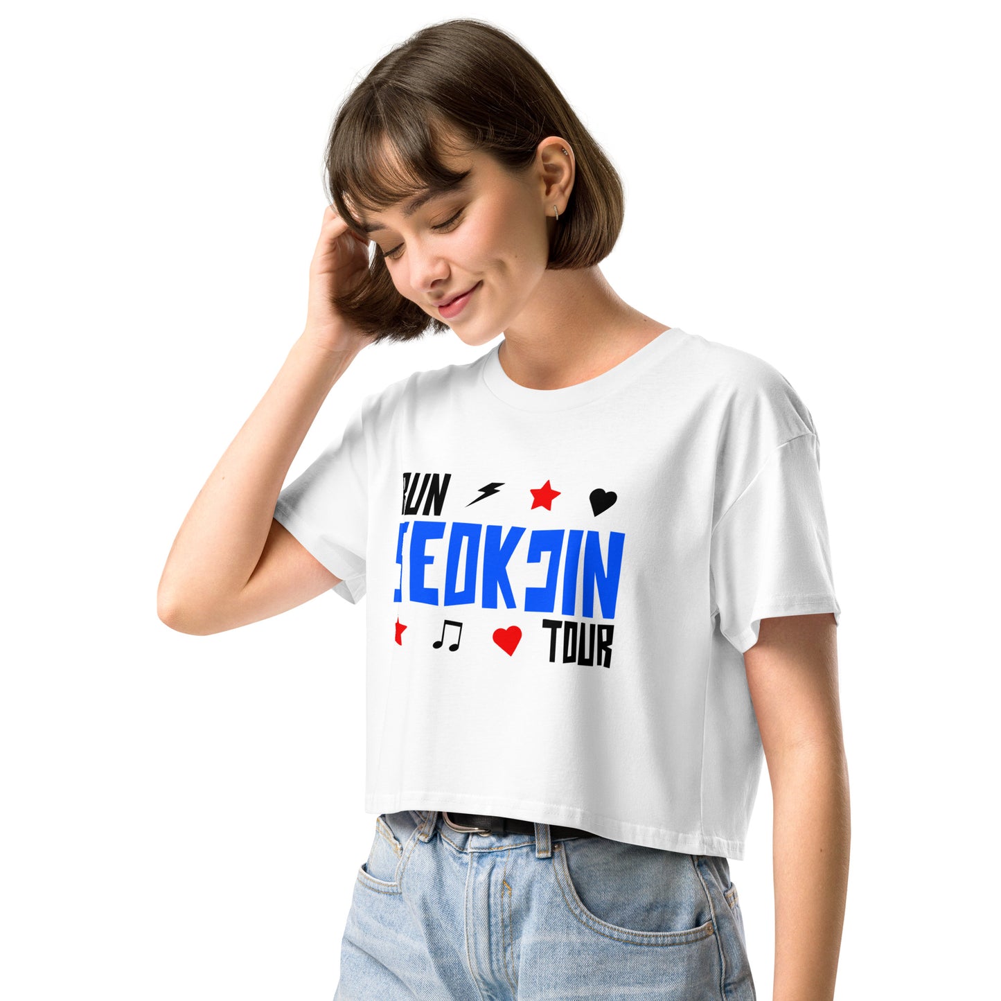 Run Seokjin Tour Crop Tee