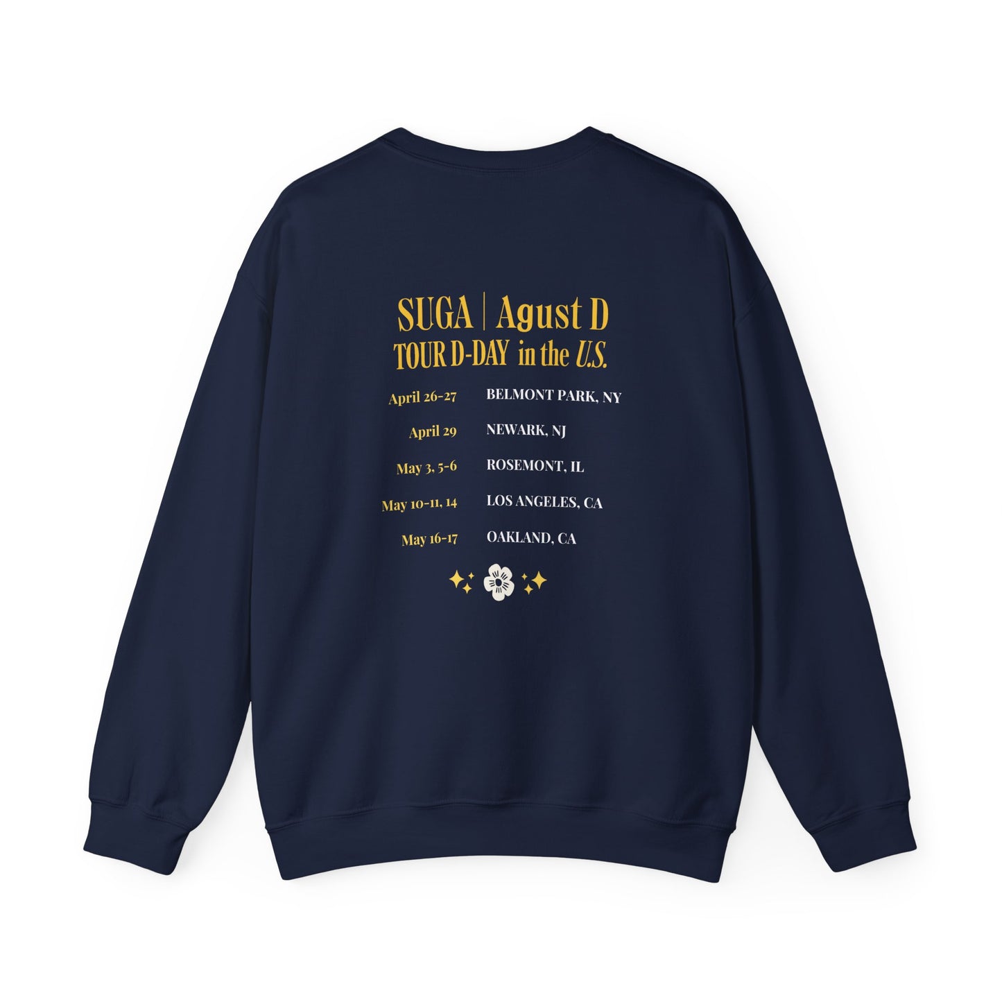 SUGA Agust D Tour D-Day Guitar Pick Sweatshirt