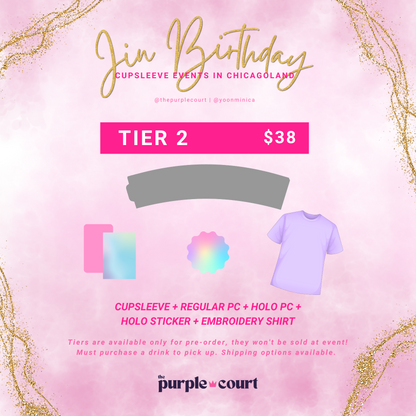 JIN BDAY - Tier 2