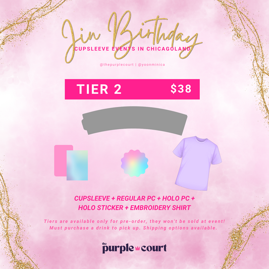 JIN BDAY - Tier 2