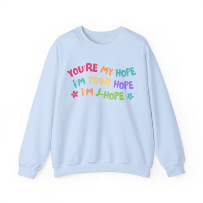 JHope You Are My Hope Sweatshirt - front design