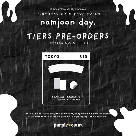 NAMJOON BDAY - Tier TOKYO