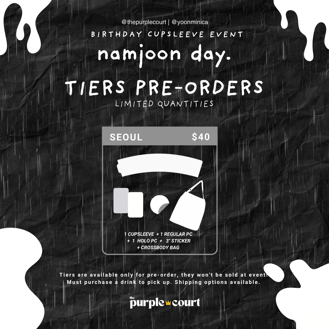 NAMJOON BDAY - Tier SEOUL