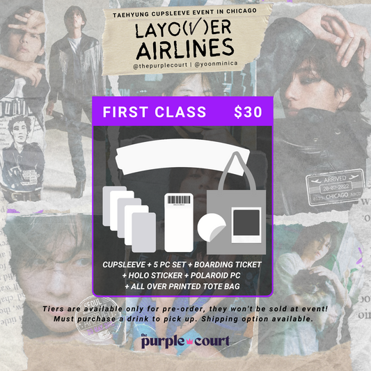 V'S LAYOVER AIRLINES - First Class Tier