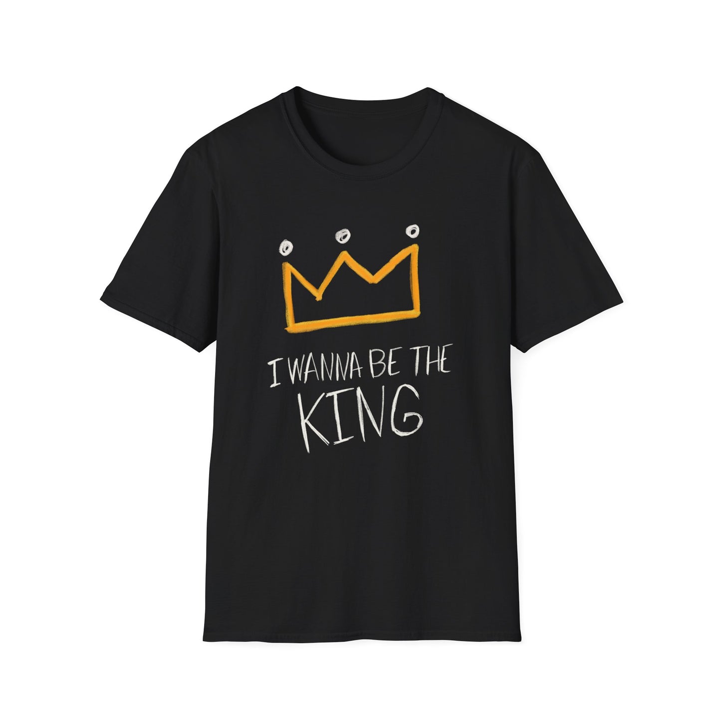 Yoongi I Wanna Be The King T-Shirt - full design