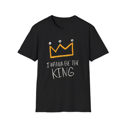 Yoongi I Wanna Be The King T-Shirt - full design