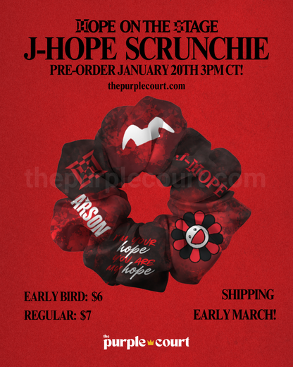 j-hope Hope On The Stage Scrunchie