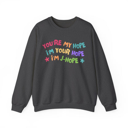 JHope You Are My Hope Sweatshirt - front design