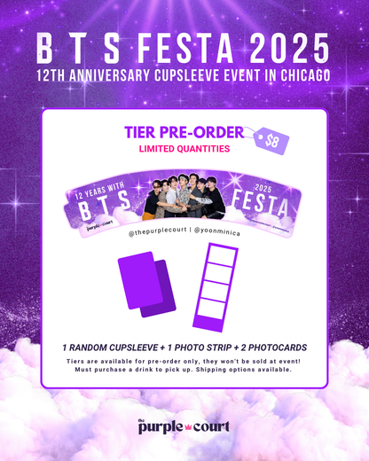 BTS FESTA 2025 - Donation Tier