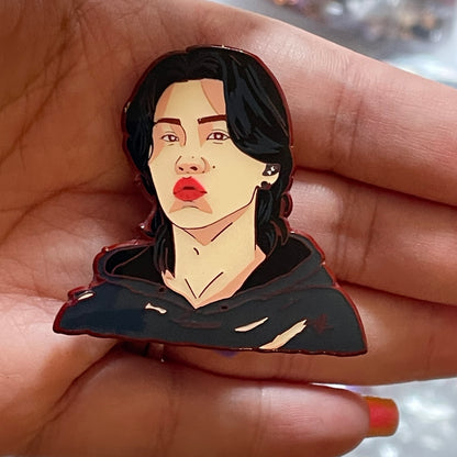 Kissy Face Yoongi Enamel Pin