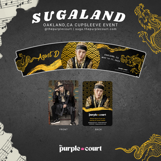 SUGALAND - Cupsleeve + Photocard