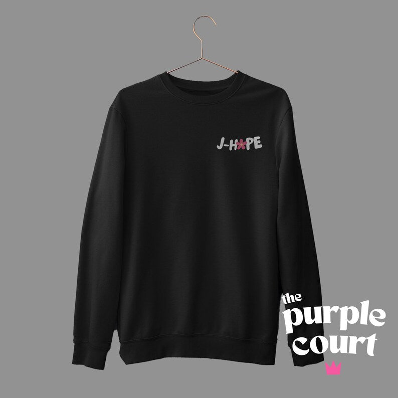 JHope You Are My Hope Sweatshirt - front and back design