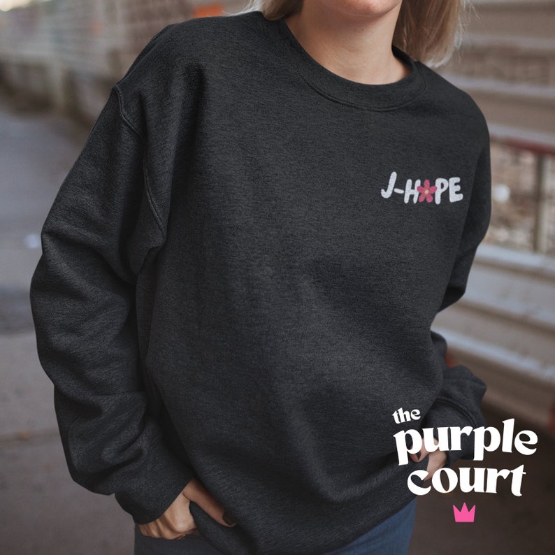 JHope You Are My Hope Sweatshirt - front and back design