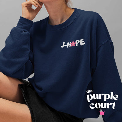 JHope You Are My Hope Sweatshirt - front and back design