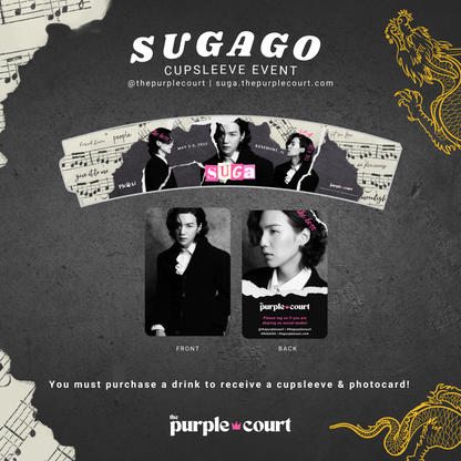 SUGAGO Cupsleeve + Photocard