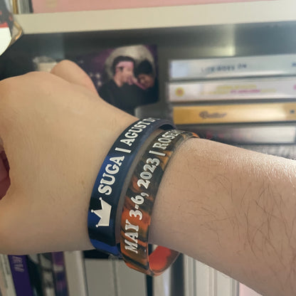 SUGA | Agust D Tour Rosemont Wristband