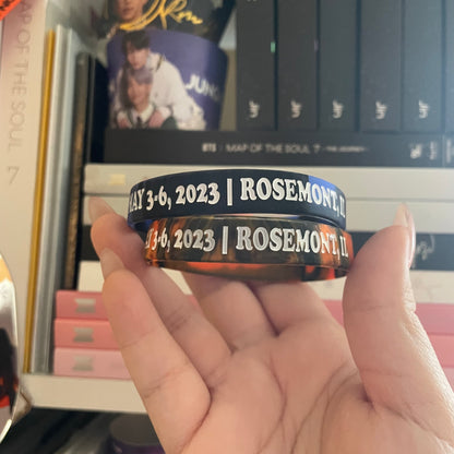 SUGA | Agust D Tour Rosemont Wristband
