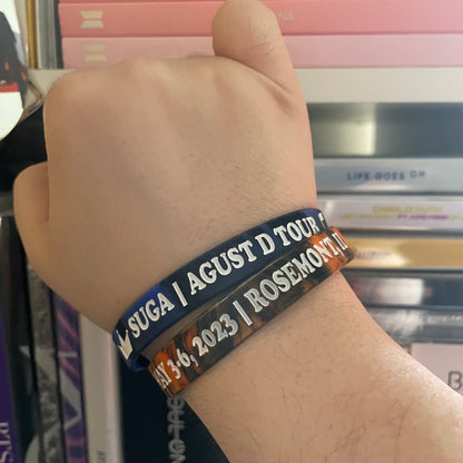 SUGA | Agust D Tour Rosemont Wristband