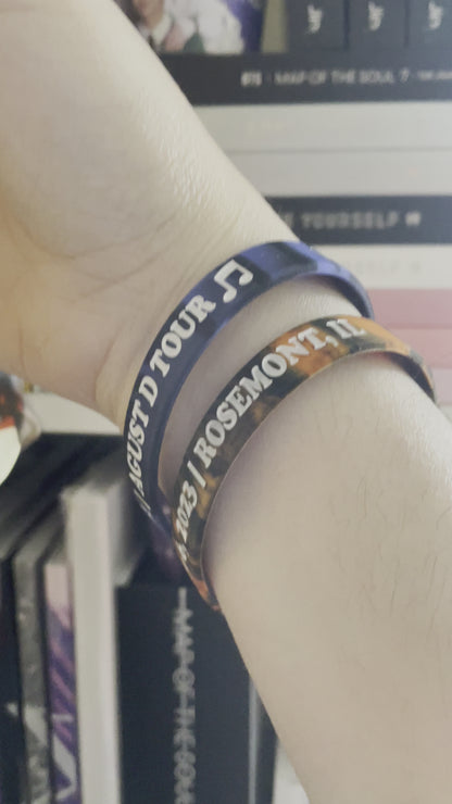 SUGA | Agust D Tour Rosemont Wristband