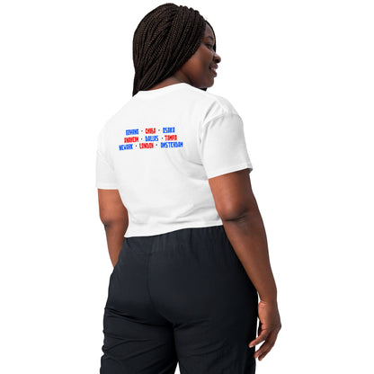 Run Seokjin Tour Crop Tee