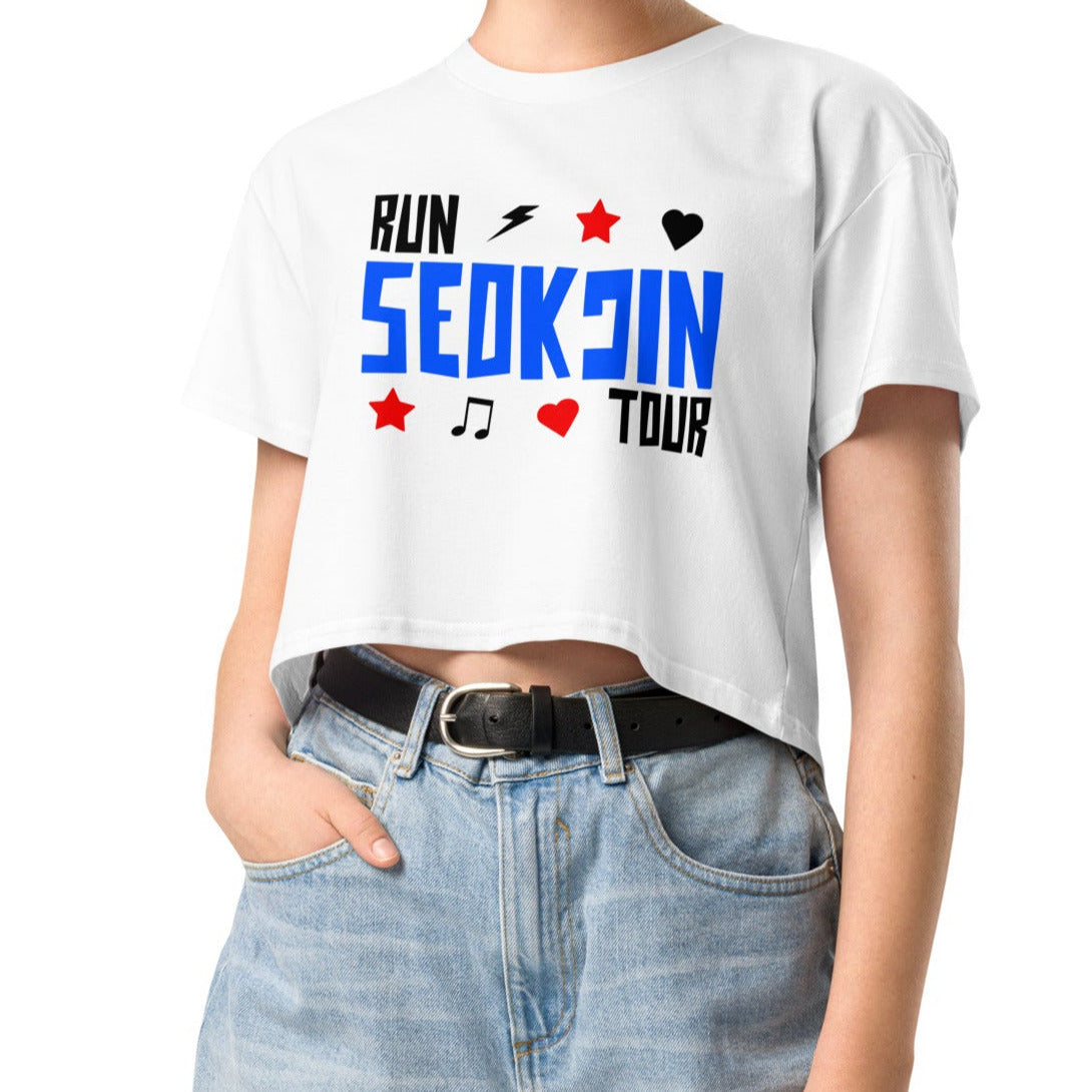 Run Seokjin Tour Crop Tee