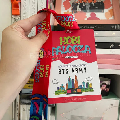 HOBIPALOOZA Lanyard with Card